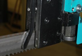 Kontrolle des Bandverlaufs