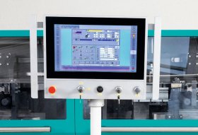Schwenkbares Bedienpanel mit Touch Screen