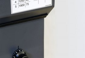 Individuelle Einstellung des Vorschubs