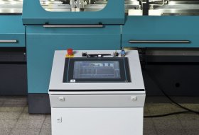 Free-standing control console for layout flexibility