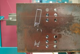 Material marking by means of a milling tool
