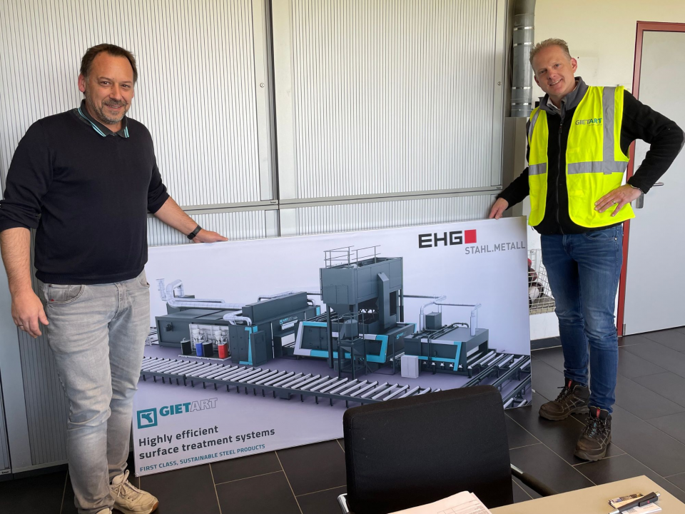 Célébration de notre partenariat avec EHG Stahlzentrum GmbH & Co. OG