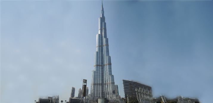 Burj Khalifa à Dubai, Émirats arabes unis