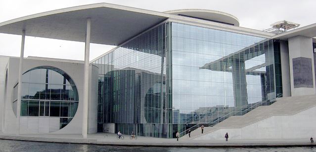 Nouveau quartier du gouvernement à Berlin, Allemagne