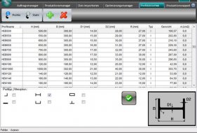 PROFILINE - Profildatenbank