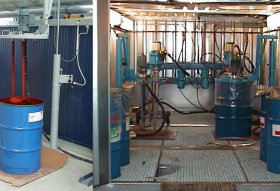 Système de peinture en fût ou en container (en option)