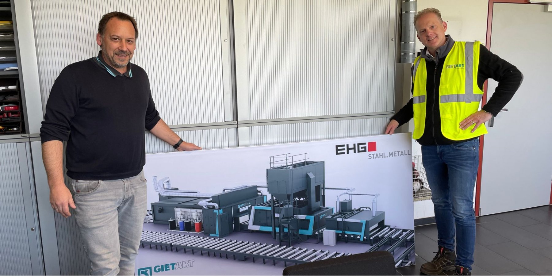 EHG GIETART Strahl- und Lackieranlage