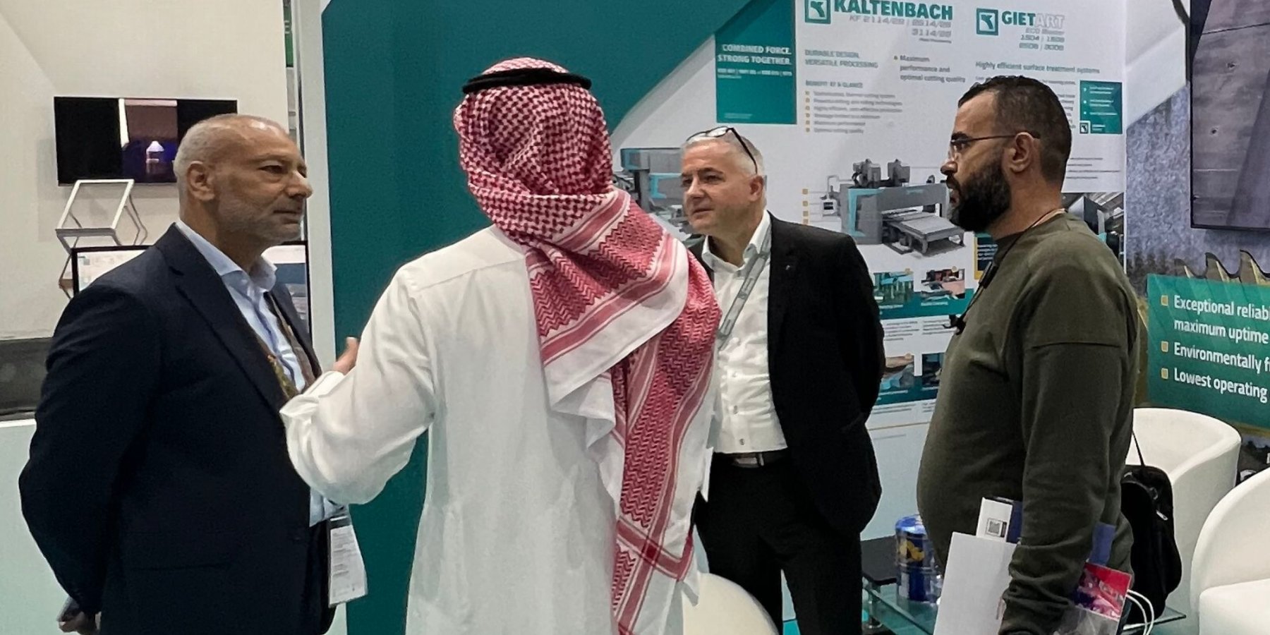 Our stand at Steelfab ME 2024