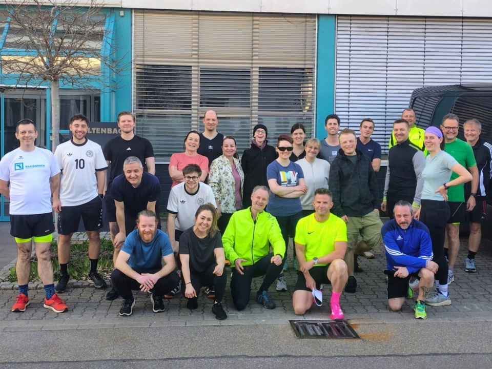 Getting ready for the better move Firmenlauf 