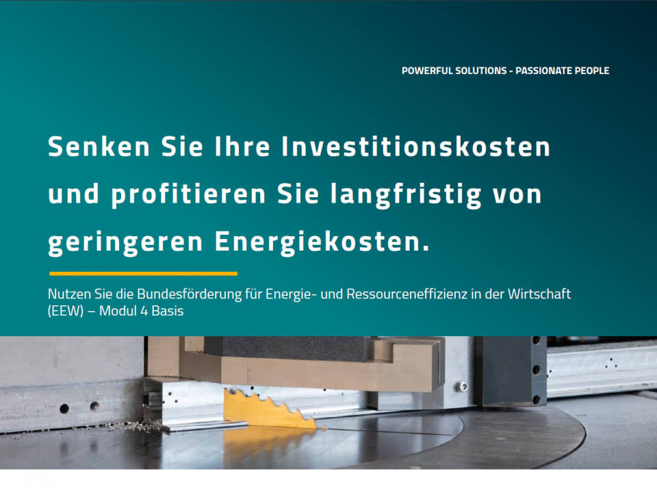 Jetzt investieren und bis zu 15 % deutsche Bundesförderung sichern