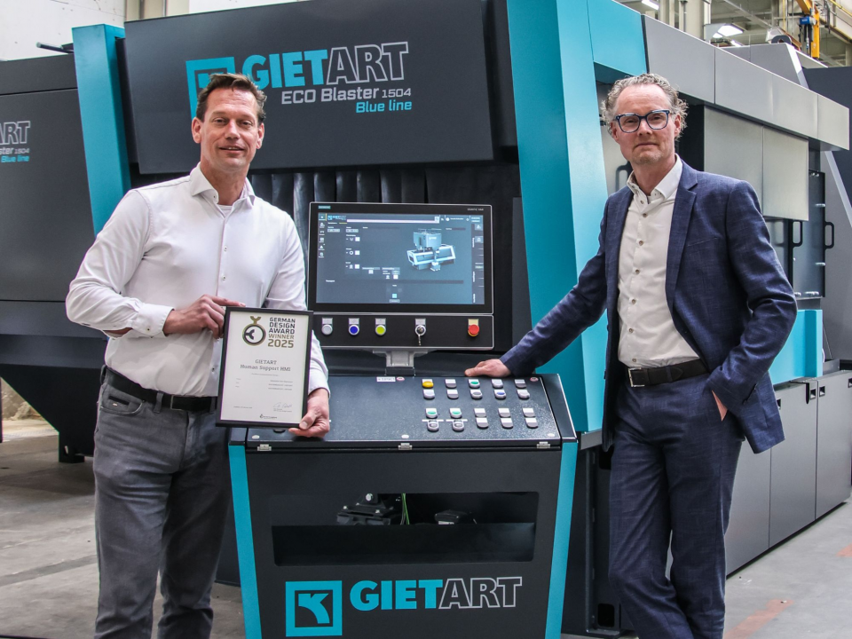 GIETART Human Support HMI gewinnt German Design Award 2025