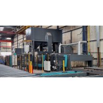 EHG GIETART Shot blasting and painting line 2 