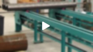 Connection to Steel Roller Conveyor