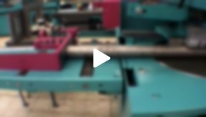 L 45 E Length Measuring Device with Outfeed Roller Conveyor